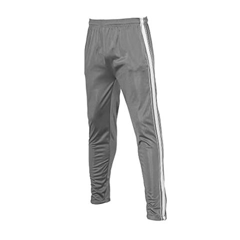 Image of Mens Athletic 2 Piece Tracksuit Sets Casual Jogging Suits Full Zip Sports Set Stand-up collar Sweatsuit fo Men GrayM