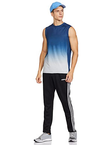 Image of Adidas Men's Regular Track Pants (GVY89_Black/White_L)