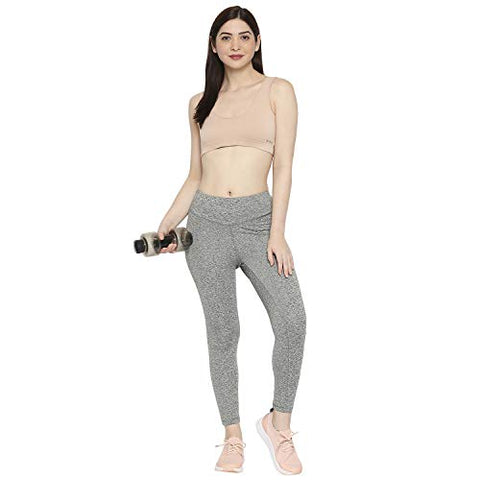 Image of Longies Women Regular Fit Sports Bra (LGSBPO3001_XXLarge_Beige,Black,Blue)
