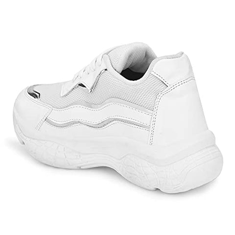 Image of Amico Women's & Girls Sneakers Casual Shoe White