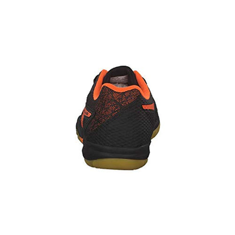 Image of ASICS Gel-Blade 7 Men's Badminton Shoes (Black-Shocking Orange, 10)