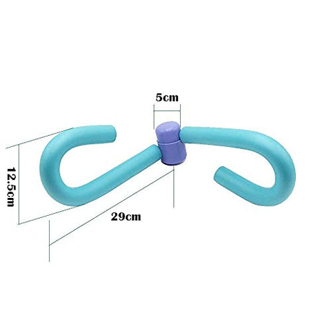 Image of Alphabet1 Latest Men's and Women's Soft Foam PVC Thigh Trimmer Equipment and Yoga Ring Leg Muscle Training Machine Home or Travel Workout Best Leg Trainer for Waist Thigh Hips Arms (Multicolour)