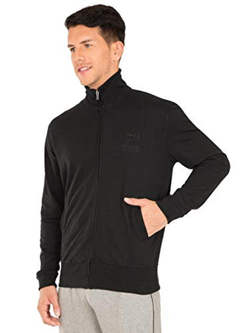 Image of Jockey Men's Track Jacket (2730-0103-BLACK_Small)