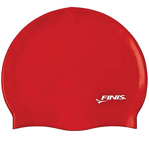 Image of Finis 3.25.002.102 Silicone Cap, One Size (Red)