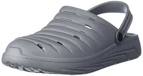 Image of Bata Men's FLOATZ MENS CLOG Grey Slipper - 8 UK (8712033)