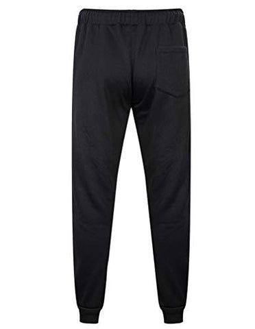 Image of Lavnis Men's Casual Tracksuit Long Sleeve Running Jogging Athletic Sports Shirts and Pants Set M Red