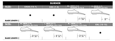 Image of TYR 1801020 Ebp Burner Fin Swim Equipments & Accessories X-Large (Blue)