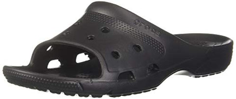 Image of Crocs Unisex Adult Coast Slide Black Slipper-9 UK (43.5 EU) (205315-001)