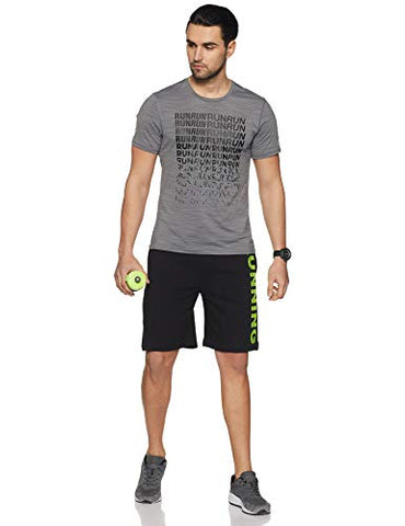 Image of Chromozome Men's Track Pants (N-169 Running Shorts_Black_Large)