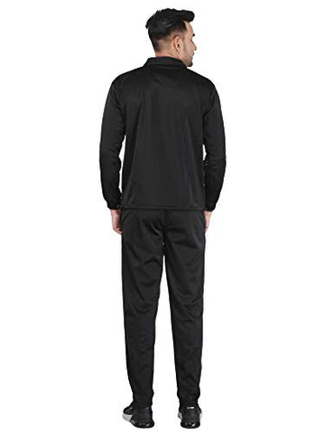Image of HPS Sports Tracksuit for men, track suits for mens, Regular Super Grey poly cotton polyester slim fit summer stylish trending casual and gym wear specially designed for athletic body Silver Grey,Small