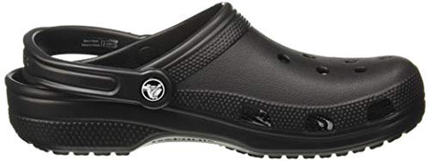 Image of crocs Unisex Adult Classic Black Clog-8 Men/ 9 UK Women (M9W11) (10001-001)