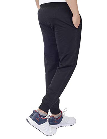 Image of DECISIVE® Fitness Joggers Track Pant for Men (Large (32" - 36"), Black)