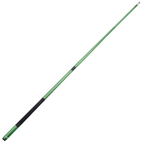 Image of GSE Games & Sports Expert 58" 2-Piece Fiberglass Graphite Composite Billiard Pool Cue Stick(4 Colors, 18-21oz) (Green - 20oz)