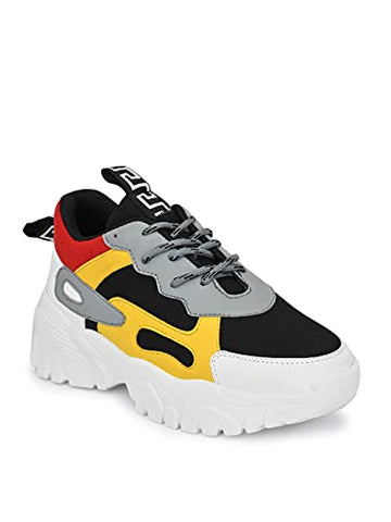 Image of Carrito Casual Shoes for Women's/Ladies/Female/Girls Trendy, Fashionable, Lightweight, Comfortable, Casual wear lace-up White Sneakers for Women's/Sneakers for Women's and Girl's