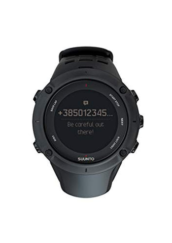 Image of Suunto SS020674000 Ambit 3 Peak GPS Watch with Heart Rate Monitor (Black)