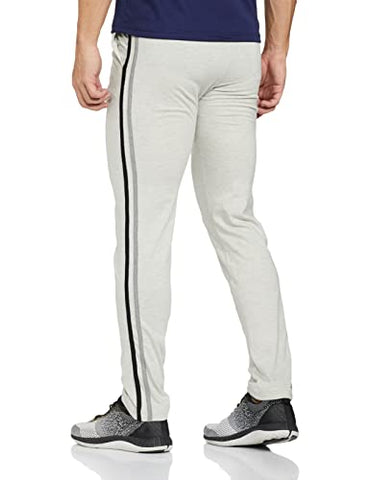 Image of Amazon Brand - Symbol Men's Regular Track Pants (KTRK-02_Ecru Mel_M)