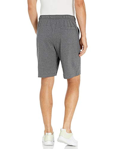 Image of Nike Men's Sportswear Club Short Jersey, Charcoal Heathr/White, 3X-Large