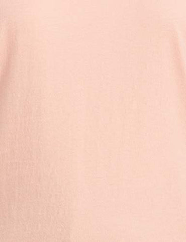 Image of Puma Women's Solid Regular T-Shirt (59957926_Apricot Blush XS)