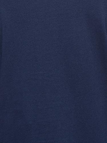 Image of Nike Sportswear Men's T-Shirt, Crew Neck Shirts for Men with Swoosh, Obsidian/White/University Red, M