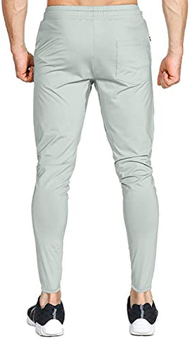 Image of ADILEE Men's Regular Fit Joggers (Jogger Pants/Light Grey/M_Light Grey_M)