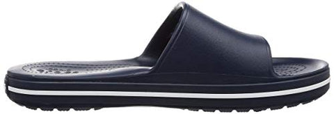 Image of crocs Unisex Adult Navy/White Flats-7 Men/ 8 UK Women (M8W10) (Crocband)