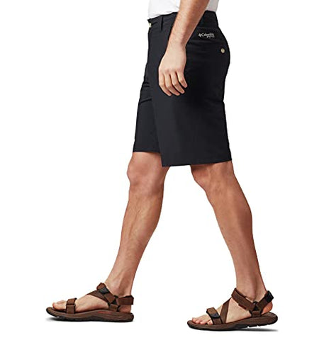 Image of Columbia Sportswear Men's Big Grander Marlin II Offshore Shorts, Black, 44 x 10