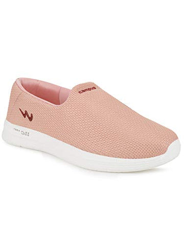 Image of Campus Women's Zoe PRO Peach/WHT Running Shoes
