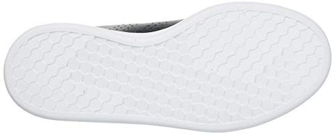 Image of Adidas Men's Advantage Core Black/Grey Three F17 Leather Tennis Shoes-9 UK (F36431)