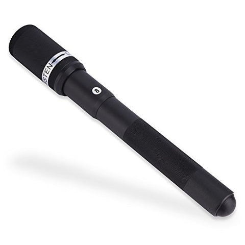 Image of VGEBY 12.6 Inch Cue Extender Aluminum Alloy Billiard Holder Push On Telescopic Cue Extension (Color : Black)