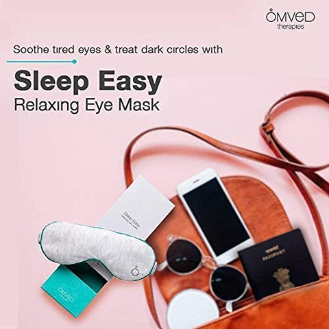 Image of Omved SLEEP EASY Relaxing Travel Eye Mask with Mild Aroma of Herbs and Essential Oils