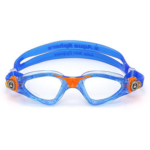 Image of Aqua Sphere Kayenne Junior Goggles, Blue/Orange, Clear