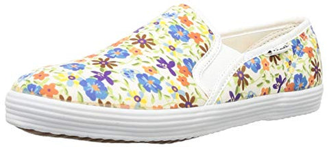Image of BATA Women Printed Fitness White Ballet Flats6 UK (5591297)
