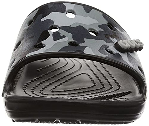 Image of crocs Unisex Adult Classic Black Slipper (207280-001), 8 UK