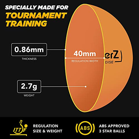 Image of AQamerZ Complete Ping Pong Paddle Set - Portable Table Tennis Kit with Retractable Net, 4 x Ping Pong Paddles, 8 Balls, 4 x Sweat Bands, Carry Case - Tabletop Pingpong Racket Equipment and Accessories