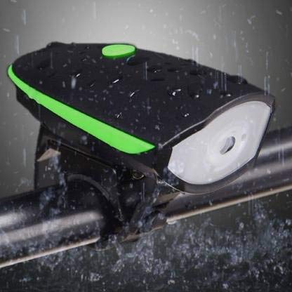 Image of Gadget Deals 2-in-1 Rechargeable - Cycle Lights (3 Modes) Cycle Light and Horn/Cycle Lights Rechargeable Waterproof (140 dB) Cycle Light with Horn LED Front Light