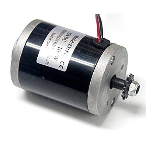 Image of Robodo M119 12 Volt 100 Watt MY6812 Electric Motor with Sprocket