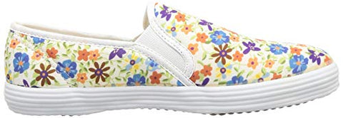 Image of BATA Women Printed Fitness White Ballet Flats6 UK (5591297)