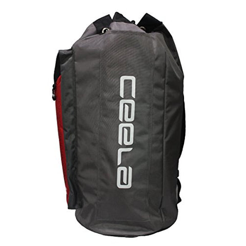 Image of Ceela Sports CS-Duffle-RED Cricket Duffle Bag (Red/Grey)
