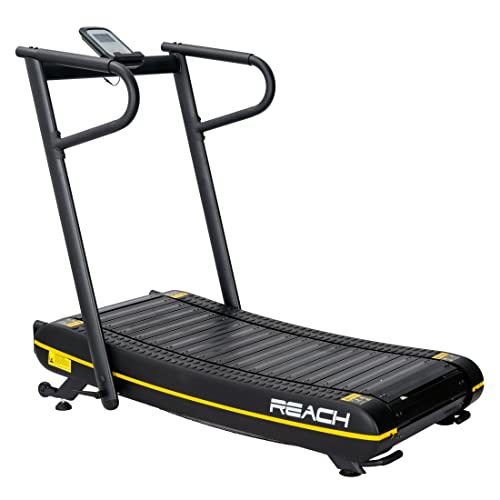 Reach NM-200 Curved Manual Treadmill for Home Gym Fitness
