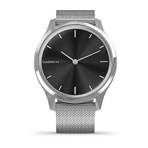 Image of Garmin vivomove Luxe Silver Milanese