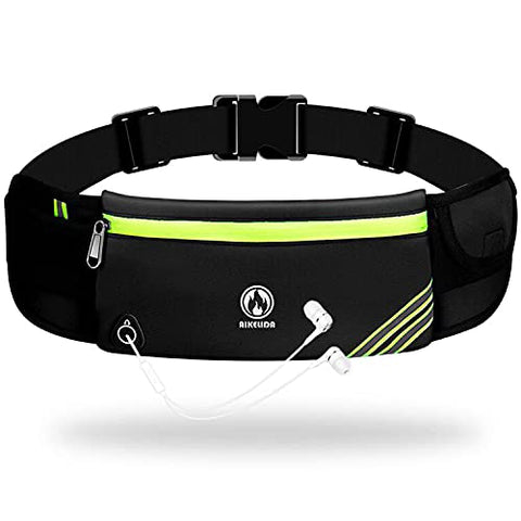 Image of Running Belt for Women Men, Water Resistant Runners Belt Fanny Pack - Waist Bag Belt Pack Pouch for Workout, Jogging, Fitness - Adjustable Running Phone Holder for All Kinds of iPhone Samsung Android