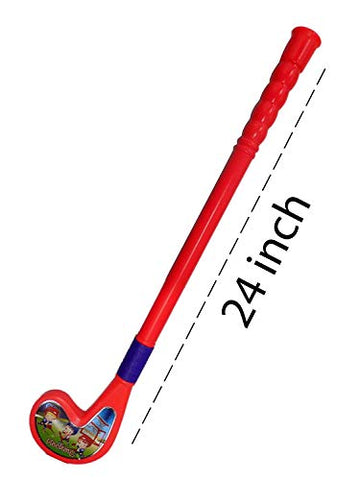 Image of Verbier Hockey Set for Kids 2 Hockey Sticks 1 Ball Kids Party Return Gift (3-5 Year) Pack of 1