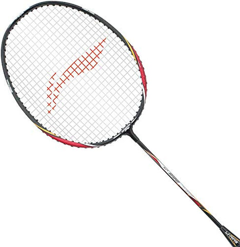 Image of Li-Ning XP 998-PV SINDHU Signature Series Aluminum-Alloy Isometric Strung Badminton Racquet (Charcoal/Red) Half Cover - Set of 2