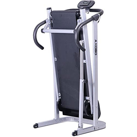 Image of Kobo Manual Treadmill for Home Cardio Weight Loss Gym Workout - Free DIY Installation Support - Black