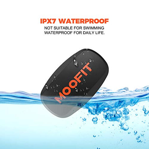 Image of moofit ANT+ Heart Rate Monitor with Chest Strap Bluetooth HR Sensor IPX7 Waterproof Compatible with Zwift, Rouvy, TRX, EliteHRV, Peloton, Strava for iOS, Android (MooFit app Unavailable)