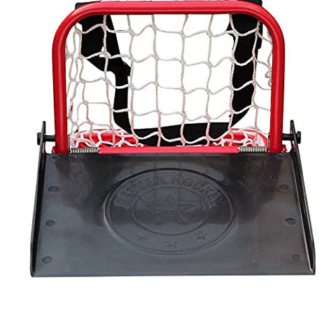 Image of Better Hockey Extreme Sauce Catcher - Saucer Pass Training Aid - Mini Goal Holds Up to 40 Pucks - Fun Backyard Games - Trick Shots - Easy to Carry