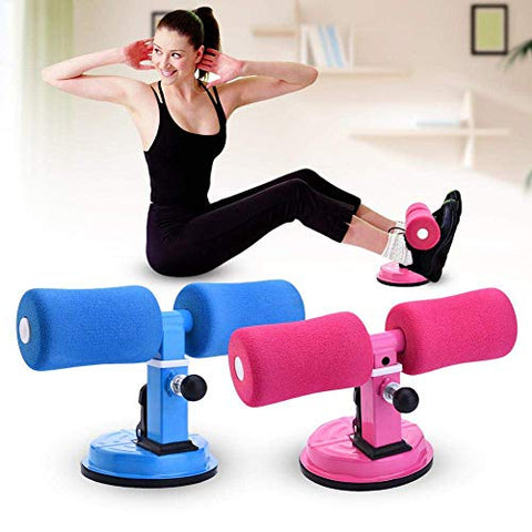 Image of Pravyta Sit-Up Bar Home Fitness Equipment Sit-ups and Push-ups Assistant Device Lose Weight Gym Workout Abdominal curl Leg Muscle Training Exercise with Suction Cup