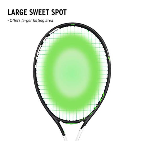 Image of HEAD IG Speed 26 Graphite Composite Tennis Racquet | Strung | for Juniors - Both Beginners & Intermediate