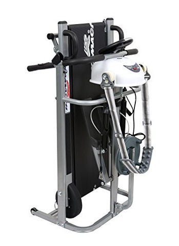 Image of KAMACHI 6 in 1 Home use Manual Treadmill with Electric Vibrator, Twister, Stepper, Pushup Bar, 3 Level Manual Incline & Multifunction Treadmill for Home