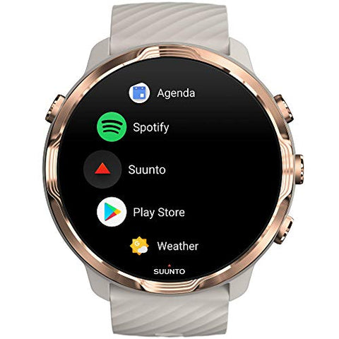 Image of SUUNTO 7 Sandstone Rosegold, GPS Versatile Sports Watch with Google Wear OS, 24x7 Activity and Sleep Tracking